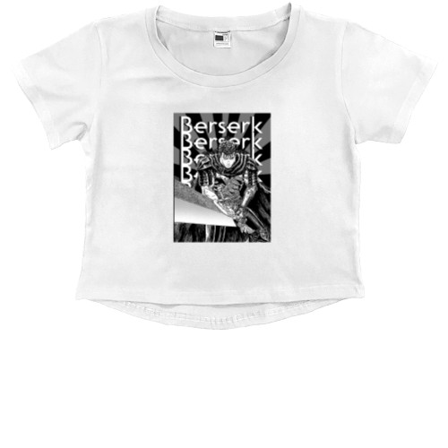 Kids' Premium Cropped T-Shirt - Berserk - Mfest