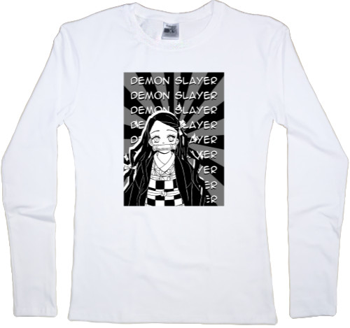 Women's Longsleeve Shirt - Demon Slayer - Mfest