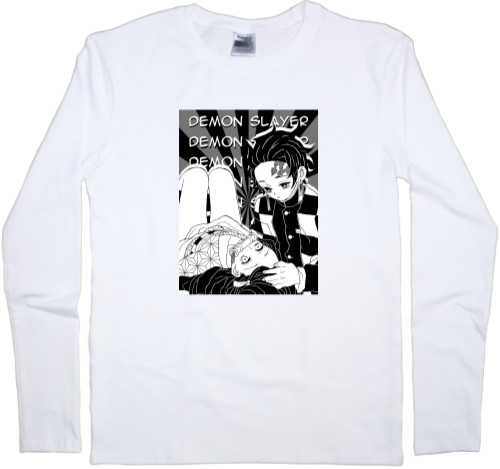 Men's Longsleeve Shirt - Demon Slayer - Mfest