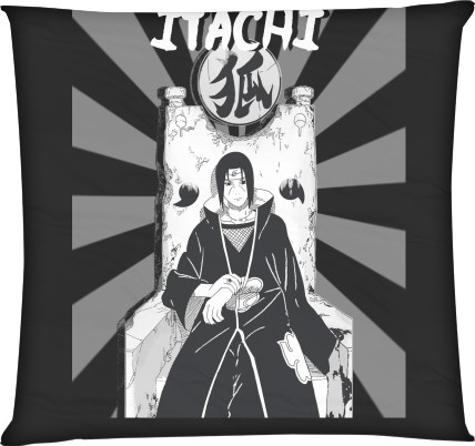 Square Throw Pillow - Itachi - Mfest