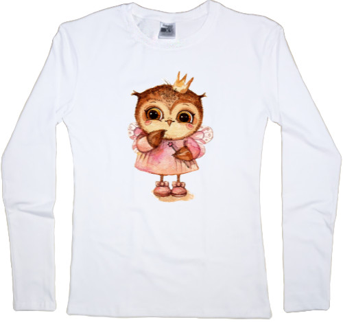 Women's Longsleeve Shirt - Owl 7 - Mfest