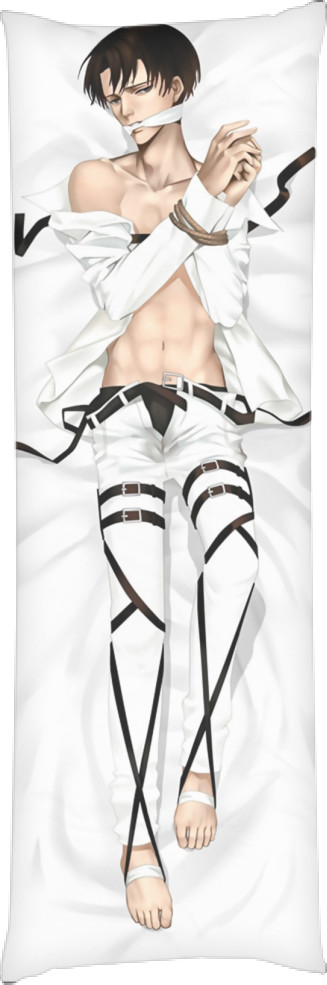 Dakimakura Pillow - Levi Ackerman 2 (Attack On Titans) - Mfest