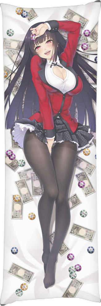 Dakimakura Pillow - Yumeko Jabami (Kakegurui/Crazy Gambling) - Mfest