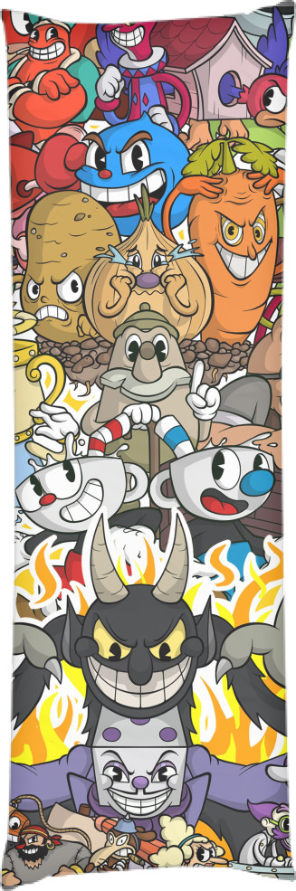 CupHead - Подушка дакимакура - CUPHEAD (4) - Mfest