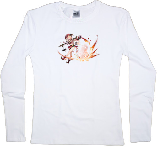 Women's Longsleeve Shirt - Genshin impact - Mfest