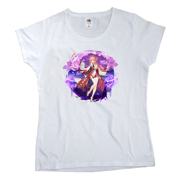 Women's T-shirt Fruit of the loom - Genshin impact - Mfest