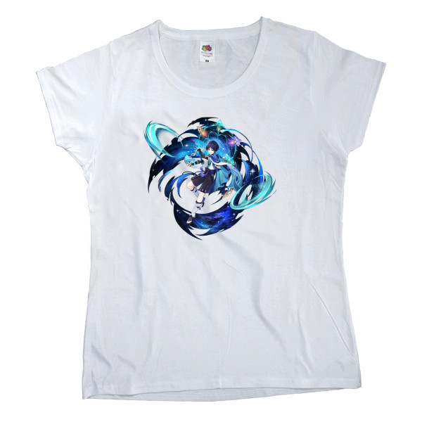 Women's T-shirt Fruit of the loom - Genshin impact - Mfest