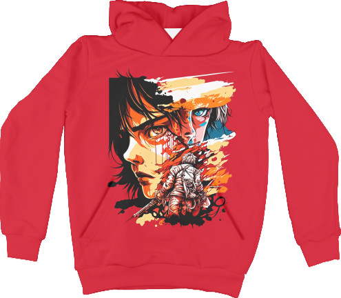 Kids' Hoodie 3D - Attack on Titan - Mfest