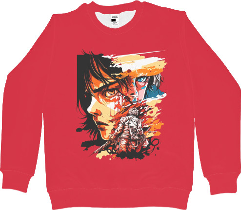 Men's Sweatshirt 3D - Attack on Titan - Mfest