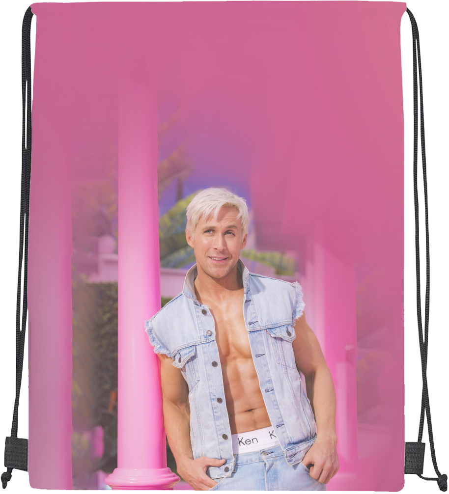 Drawstring Bag - Ken | Ryan Gosling | 3D - Mfest