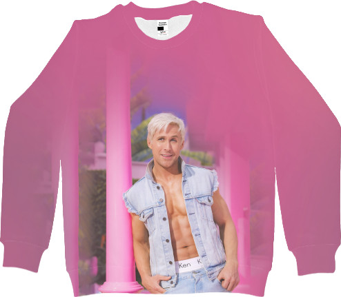 Kids' Sweatshirt 3D - Ken | Ryan Gosling | 3D - Mfest