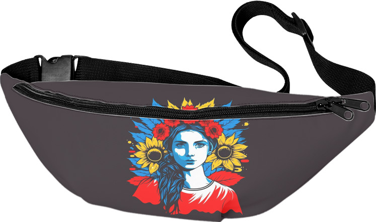 Fanny Pack 3D - Girl "Ukrainian Style" - Mfest