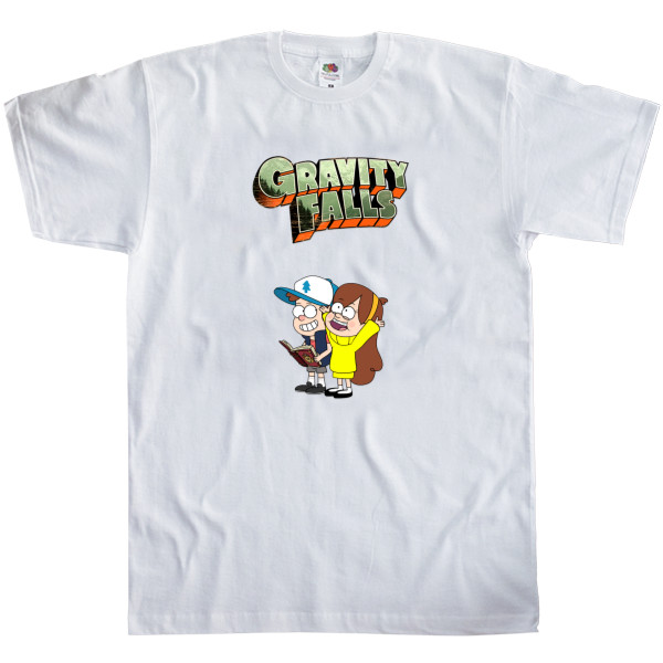 Men's T-Shirt Fruit of the loom - Gravity Falls - Mfest