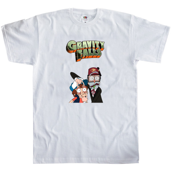 Men's T-Shirt Fruit of the loom - Gravity Falls - Mfest