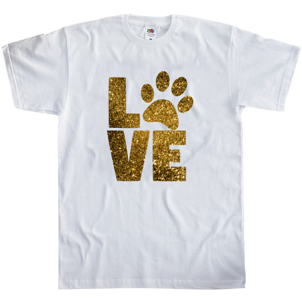 Men's T-Shirt Fruit of the loom - LOVE - Mfest