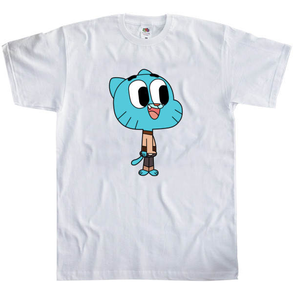 Men's T-Shirt Fruit of the loom - The Amazing World of Gumball - Mfest