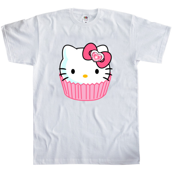 Men's T-Shirt Fruit of the loom - hello kitty - Mfest