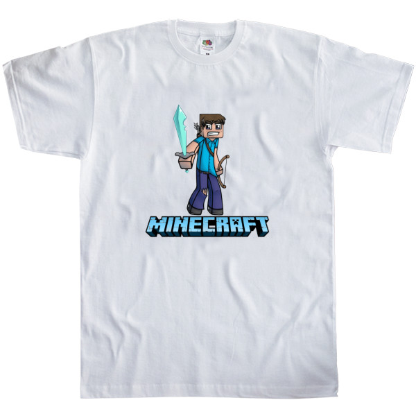 Men's T-Shirt Fruit of the loom - Minecraft 4 - Mfest