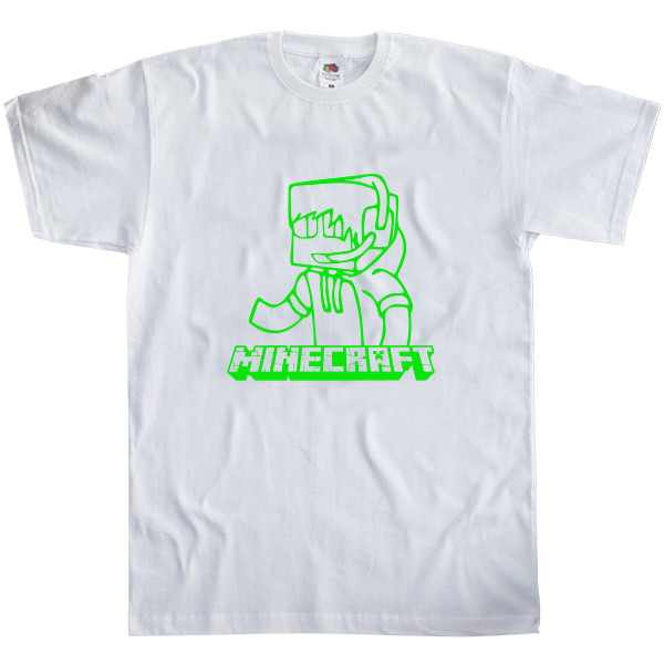 Men's T-Shirt Fruit of the loom - Minecraft 5 - Mfest