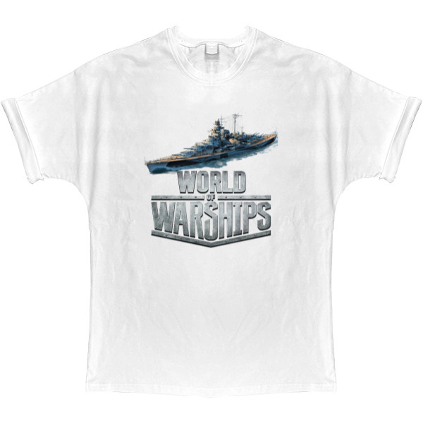 T-shirt Oversize - World of Warships 2 - Mfest