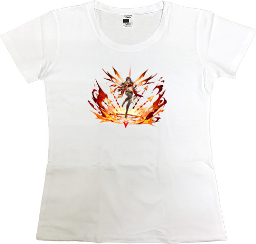 Women's Premium T-Shirt - Genshin impact - Mfest