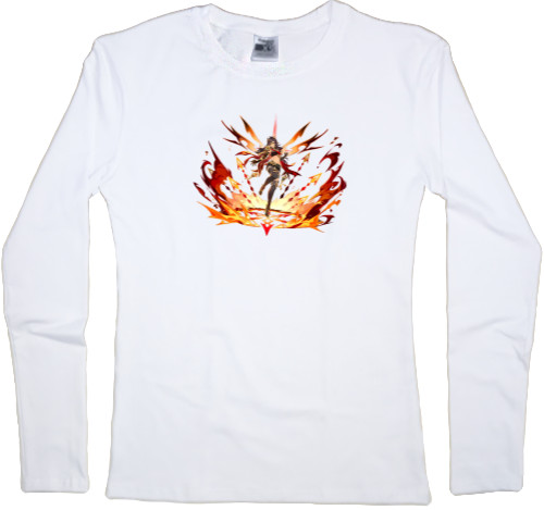 Women's Longsleeve Shirt - Genshin impact - Mfest