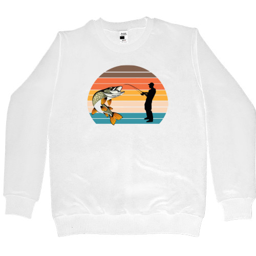 Kids' Premium Sweatshirt -  Fishing - Mfest