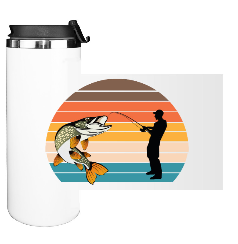 Water Bottle on Tumbler -  Fishing - Mfest