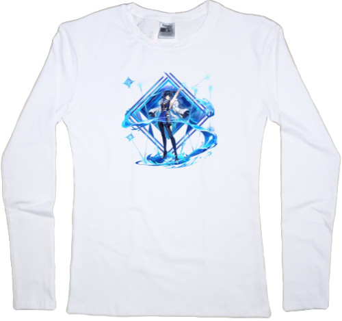 Women's Longsleeve Shirt - Genshin impact - Mfest