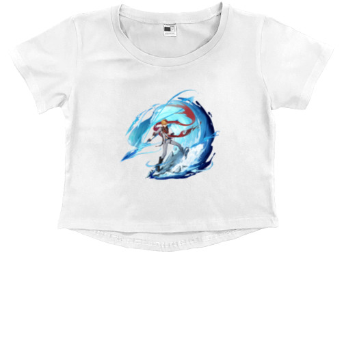 Anime - Kids' Premium Cropped T-Shirt - Genshin impact - Mfest