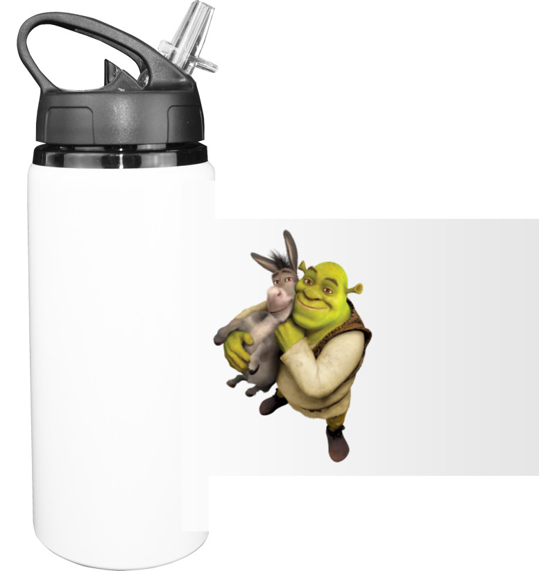 Sport Water Bottle - shrek - Mfest