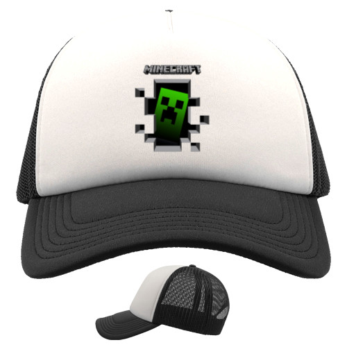 Trucker Cap - Minecraft 7 - Mfest