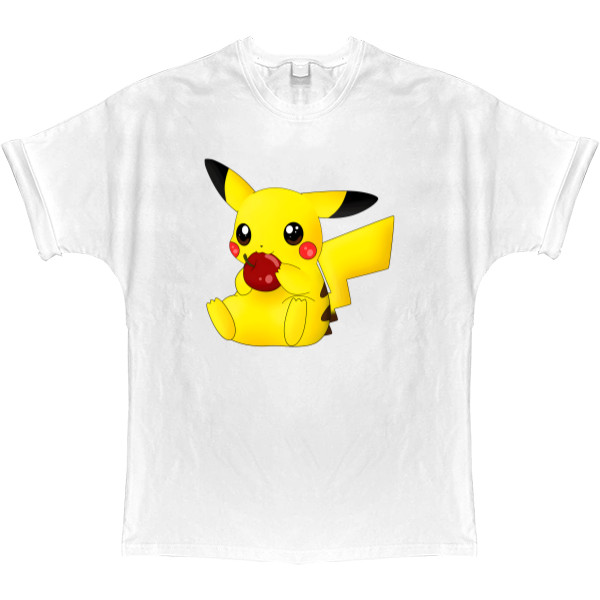 T-shirt Oversize - Pikachu with a heart - Mfest