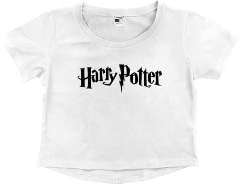 Women's Cropped Premium T-Shirt - Harry Potter Shuttered memories - Mfest