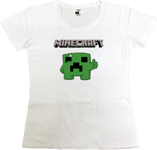 Women's Premium T-Shirt - Minecraft 2 - Mfest