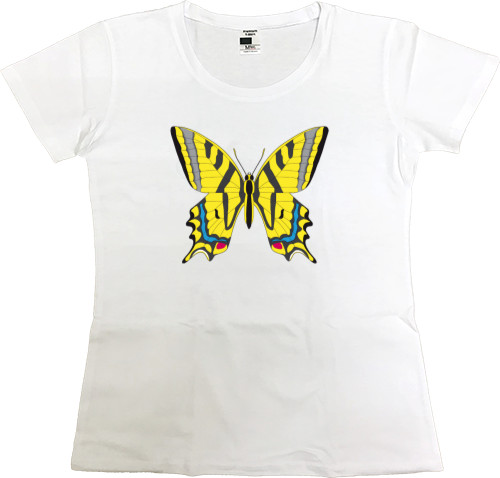 Women's Premium T-Shirt - Butterfly - Mfest