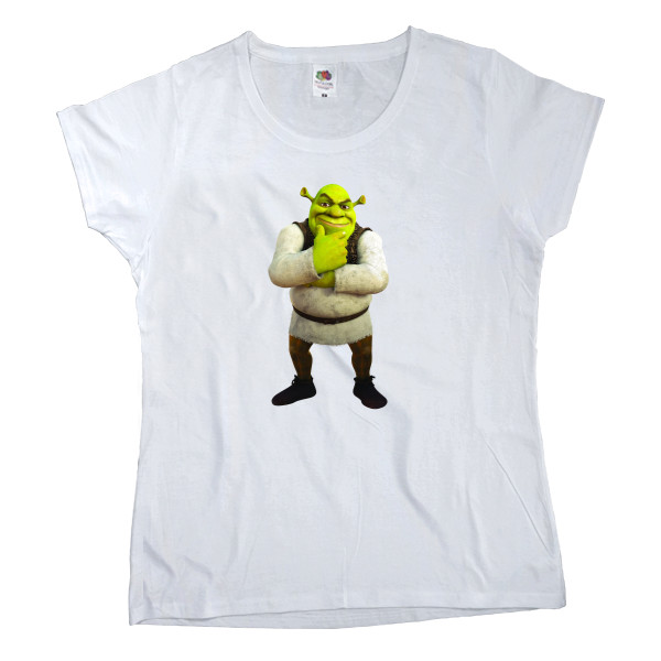 Women's T-shirt Fruit of the loom - shrek - Mfest