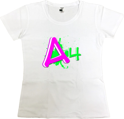 Women's Premium T-Shirt - A4 - Mfest