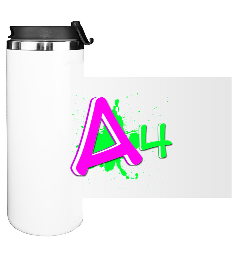 Water Bottle on Tumbler - A4 - Mfest