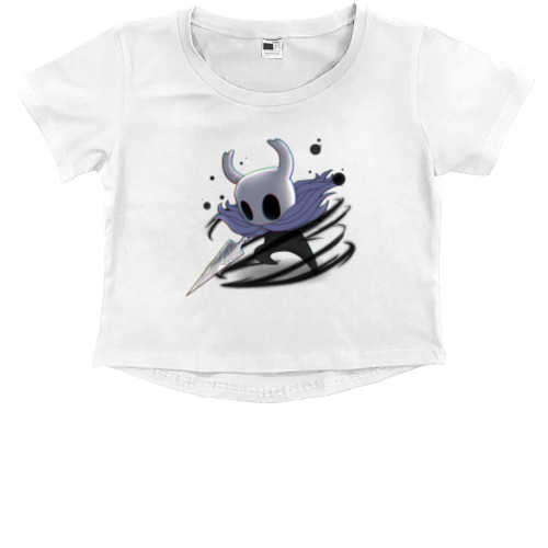 Kids' Premium Cropped T-Shirt - Hollow Knight 2 - Mfest