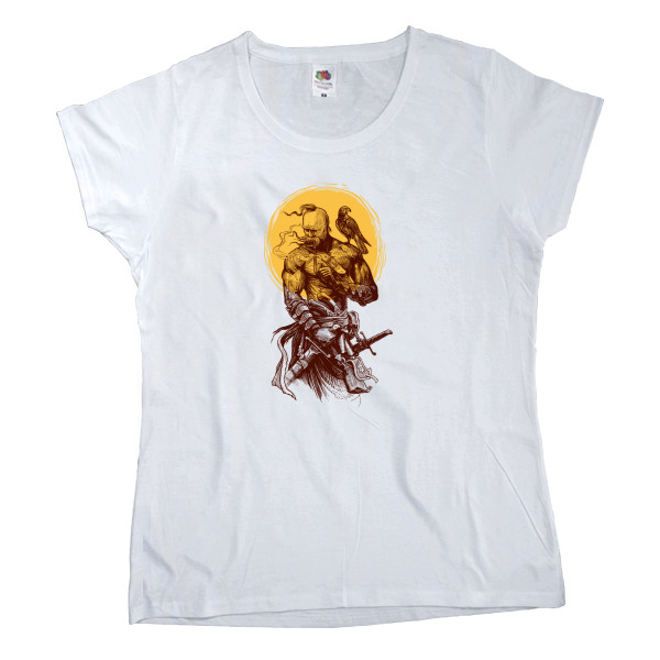 День защитника - Women's T-shirt Fruit of the loom - Ukrainian Cossack - Mfest