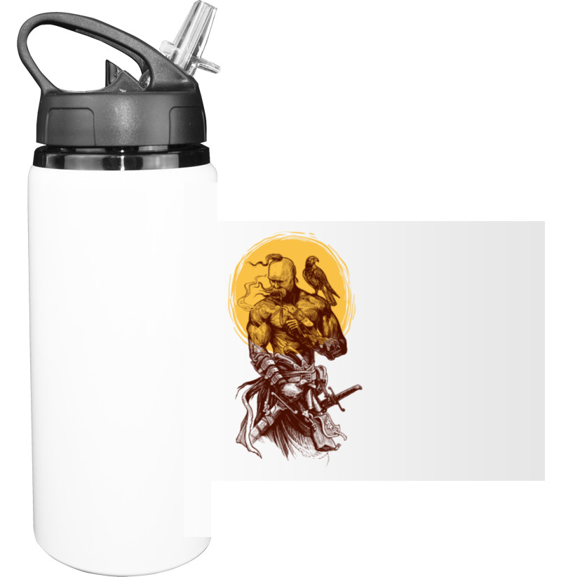 Sport Water Bottle - Ukrainian Cossack - Mfest