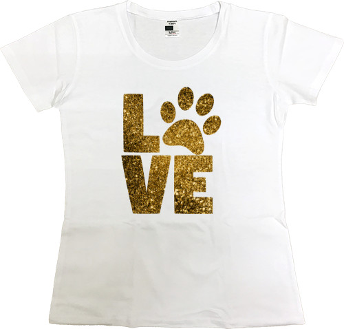 Women's Premium T-Shirt - LOVE - Mfest