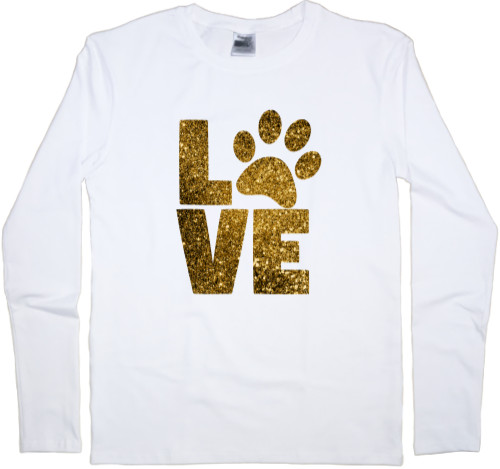 Men's Longsleeve Shirt - LOVE - Mfest