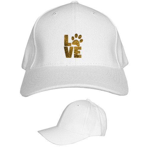 Kids' Baseball Cap 6-panel - LOVE - Mfest