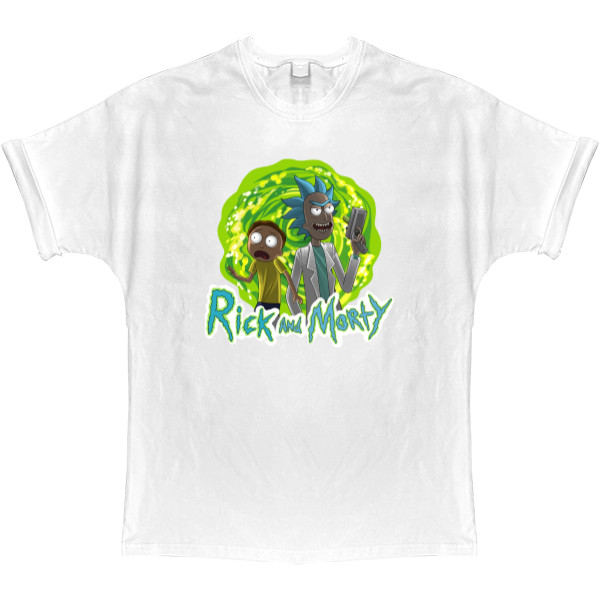 T-shirt Oversize - Rick and Morty - Mfest