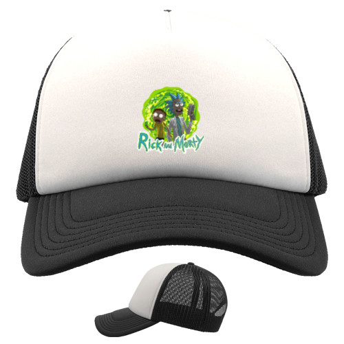 Kids' Trucker Cap - Rick and Morty - Mfest