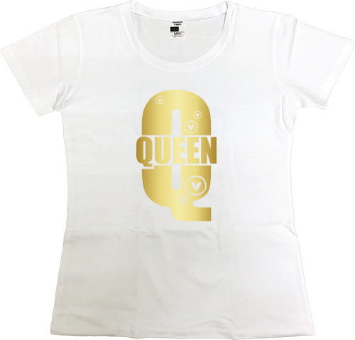 Women's Premium T-Shirt - Queen - Mfest