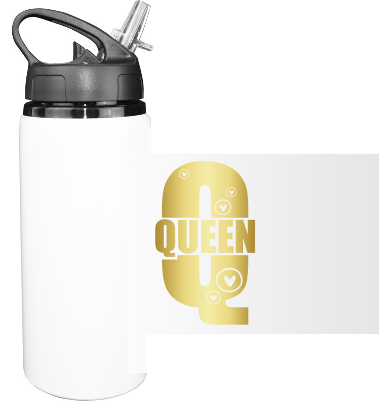 Sport Water Bottle - Queen - Mfest