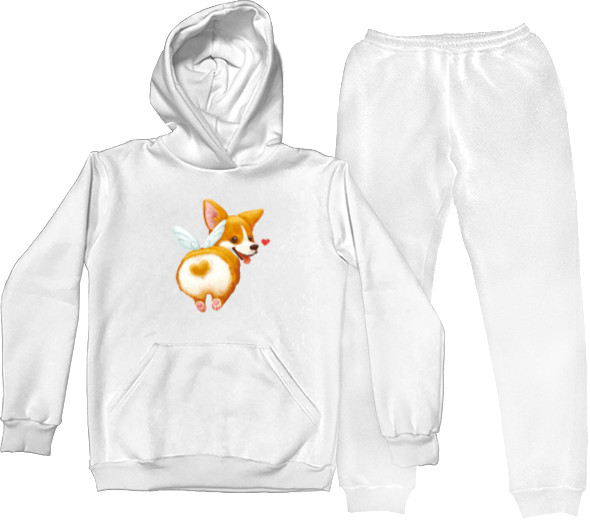 Sports suit for women - corgi angel - Mfest